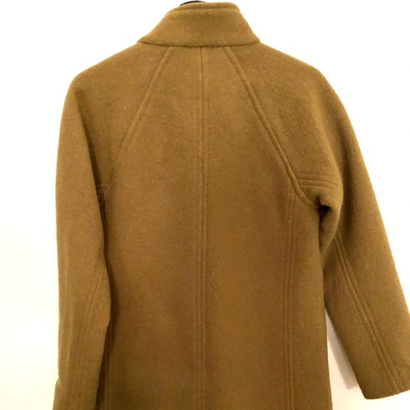 NWOT JCrew Mockneck Wool Coat, XXS - Picture 6 of 9